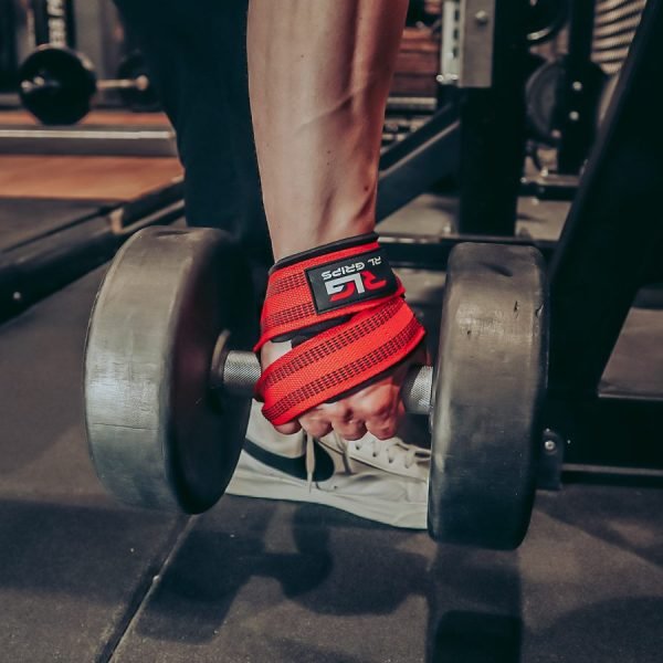 Cobra Grips PRO - Guantes De Levantamiento De Pesas, Correas Resistentes, Ganchos De Elevación De Potencia Alternativa Para Peso Muerto, De Neopreno Ajustable, Acolchado, Soporte De Muñeca Para