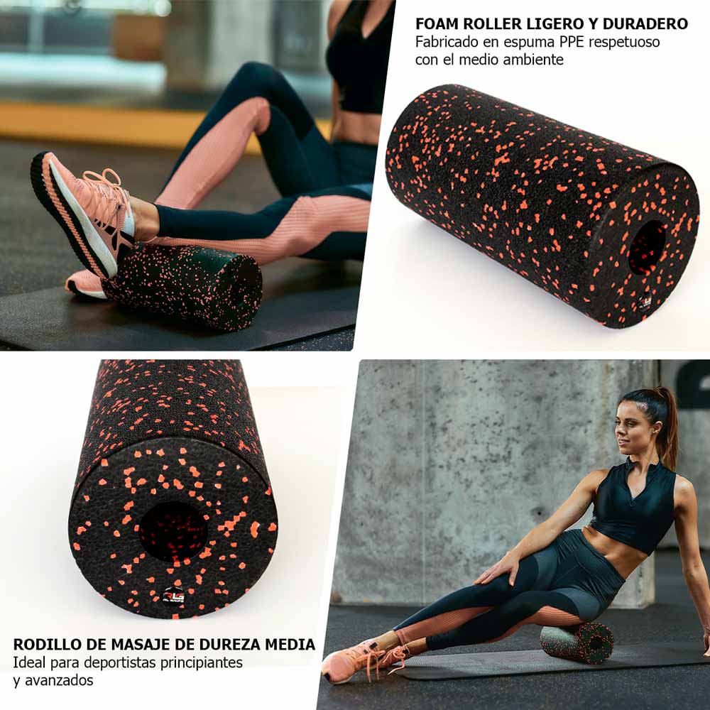 Foam Roller Masaje MIOFASCIAL Yoga Pilates Fitness