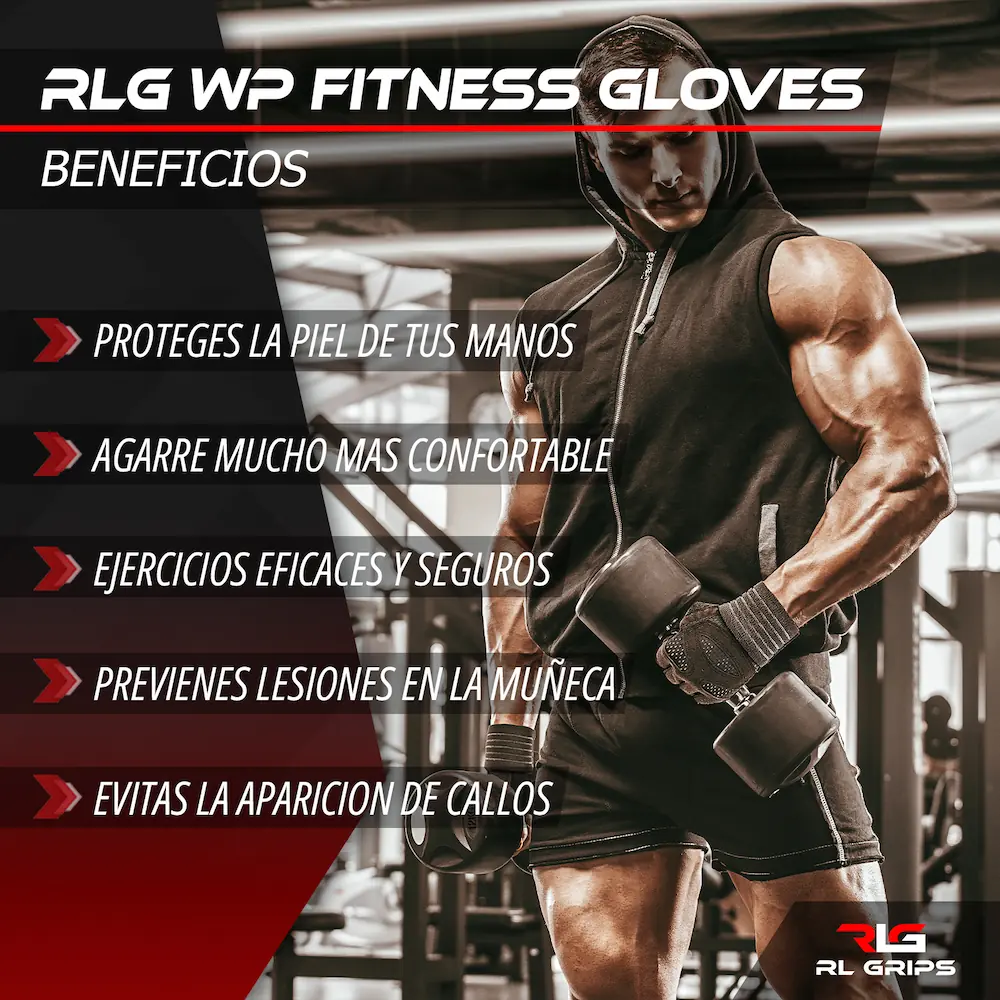 RLG Wristband Fitness Gloves - Guantes de entrenamiento | RLGrips® Store