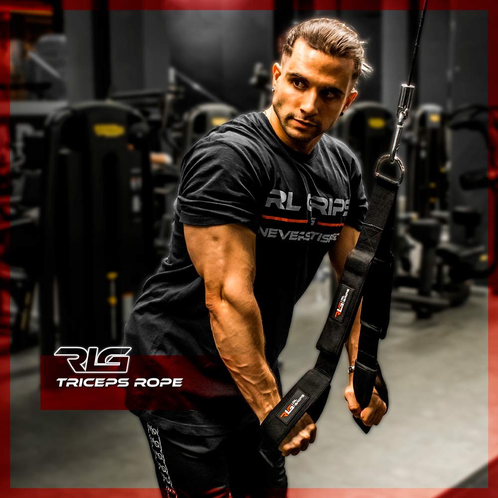 Impugnatura Gym Con Diametro 6 Cm Per Cavi - Maniglia Singola Per Tricipiti, Avambracci E Presa - Attrezzo Per Fitness E Bodybuilding