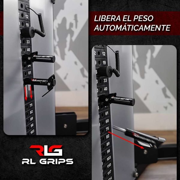 pasador utomáticoa gym saltando