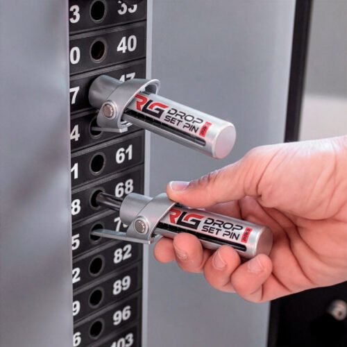 Coocando los drop set pins de RL Grips en las placas