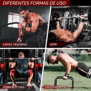 escenarios de usa muñequeras gym