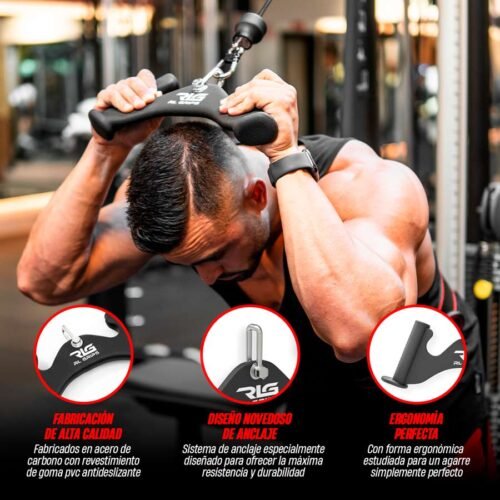 detalles agarres biceps triceps rl grips