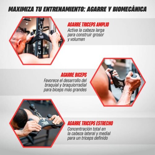 funcion agarres biceps triceps rl grips