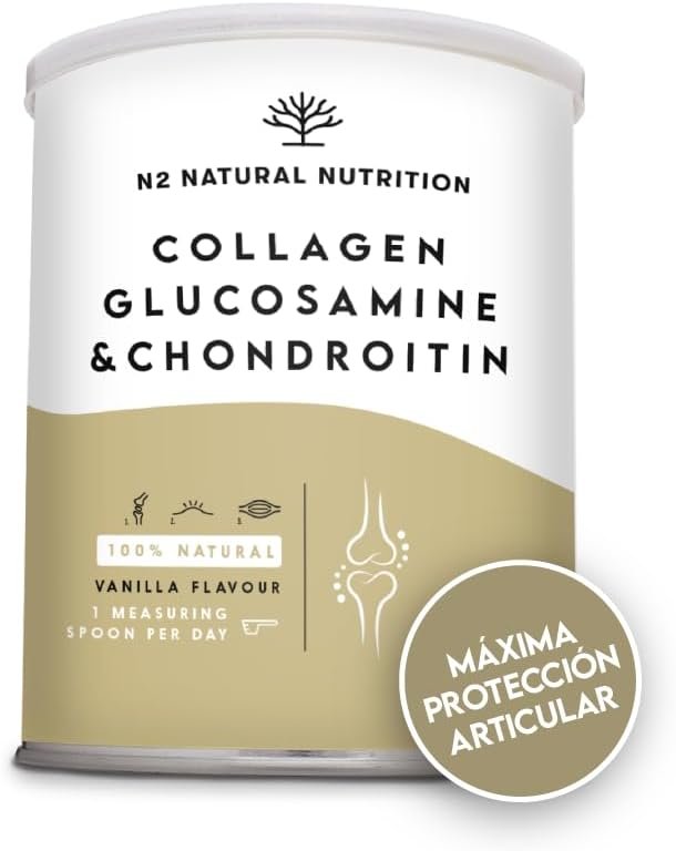 Colágeno + Glucosamina suplemento