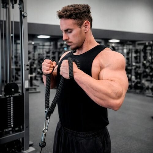 biceps con cuerda rl grips