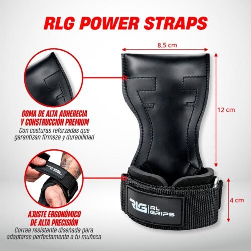 detalles power straps rl grips