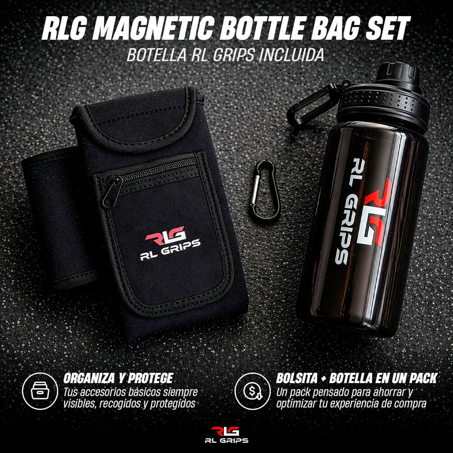 RLG Magnetic Bottle Bag Set - Funda Magnética y Botella Deportiva - Imagen 4