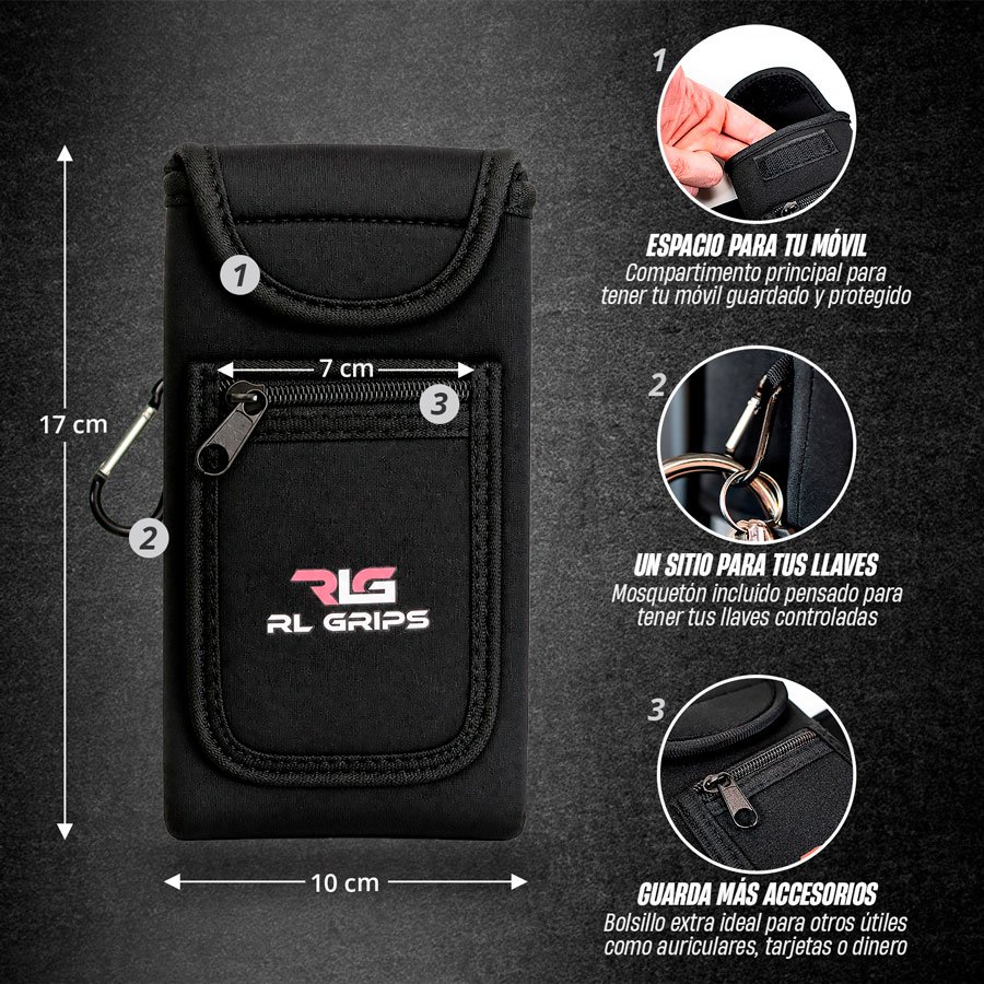 RLG Magnetic Bottle Bag Set - Funda Magnética y Botella Deportiva - Imagen 5